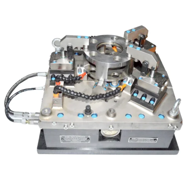 Hydraulic VMC fixture for Planer Cover